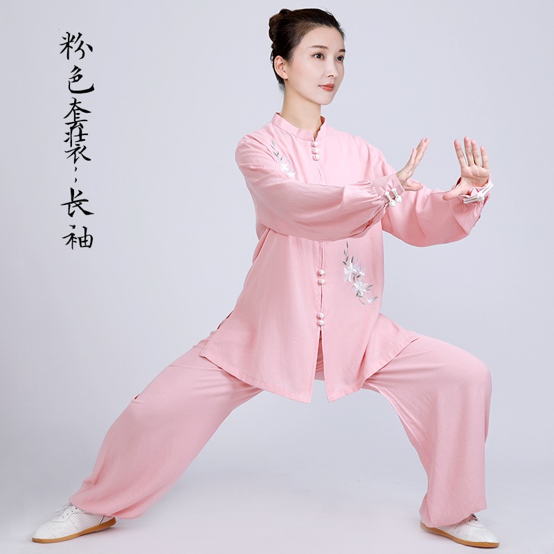 女装棉麻太极服