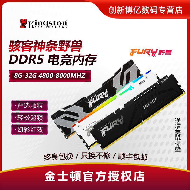 金士顿内存条ddr5 32g