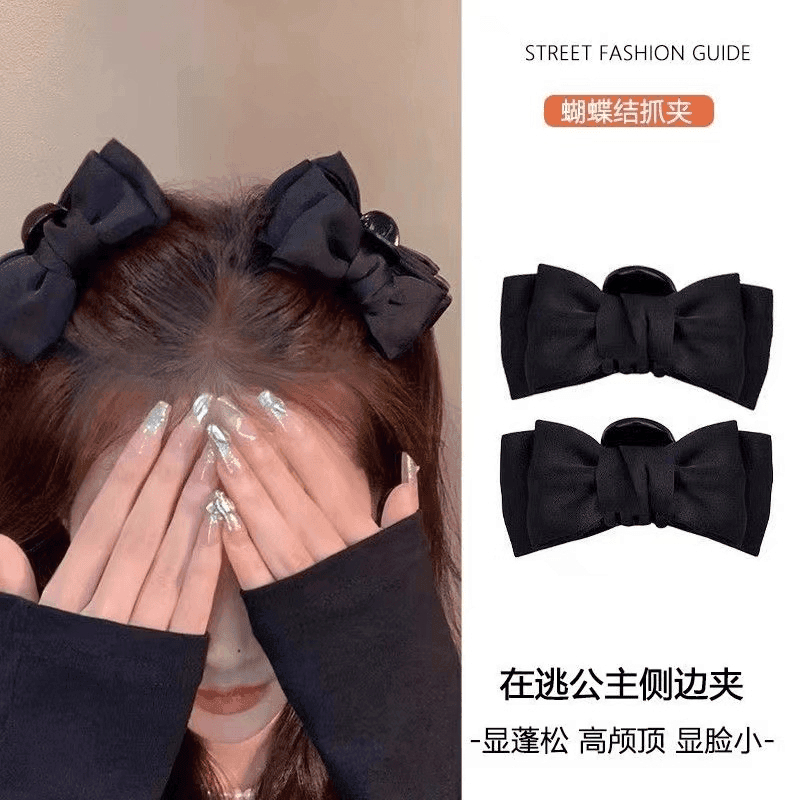 网红蝴蝶结发饰