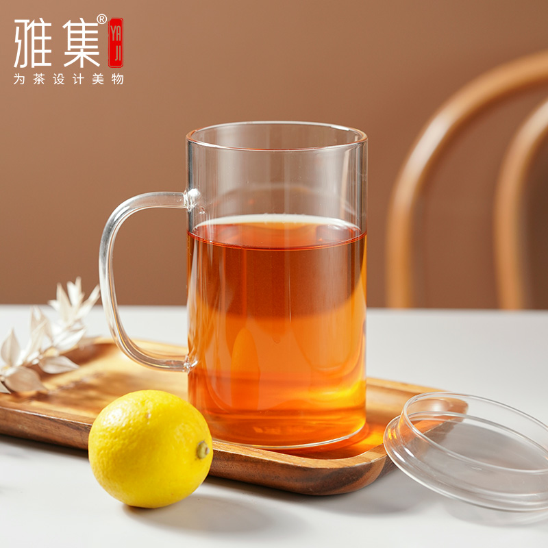 柠檬茶玻璃杯子