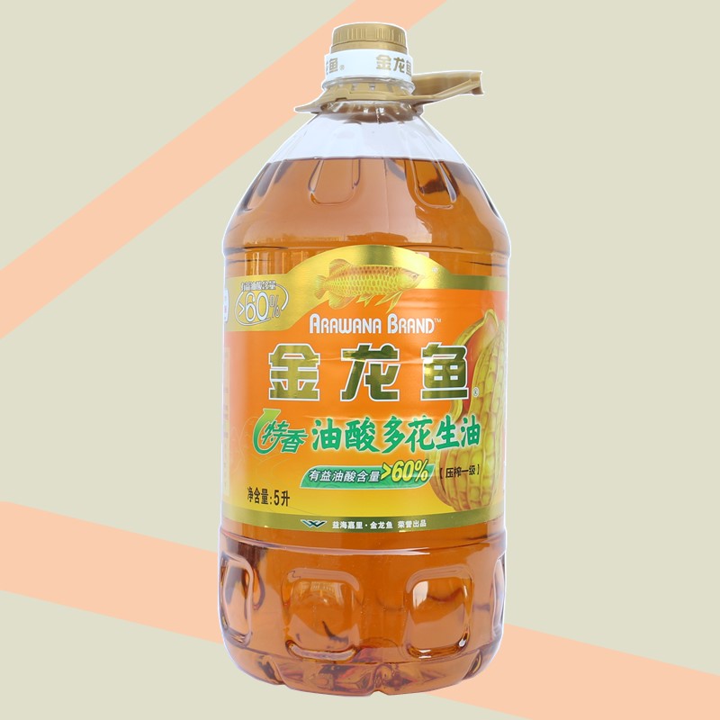 金龙鱼花生油5l纯正