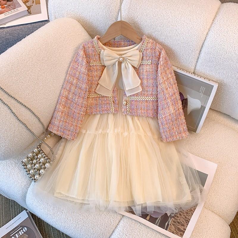 女童时尚套装洋气时髦裙子连衣裙