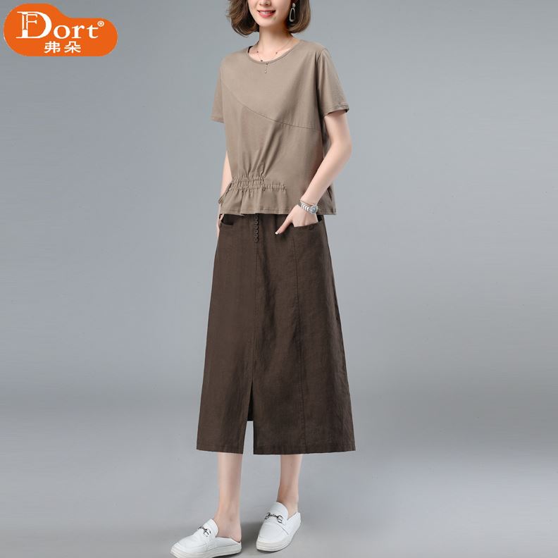 半身裙套装女2024新款夏妈妈
