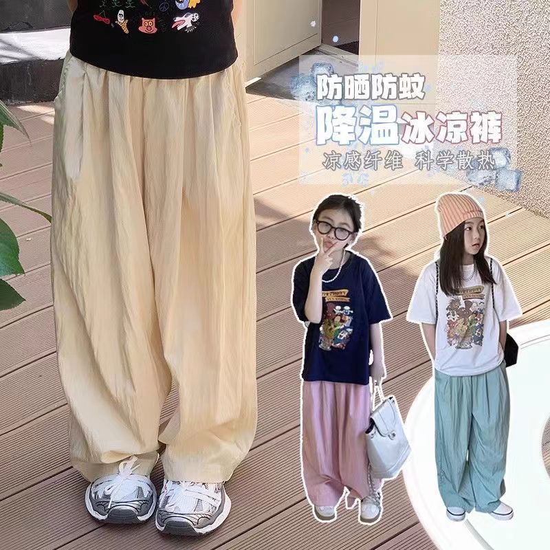 童装女夏季裤子11岁