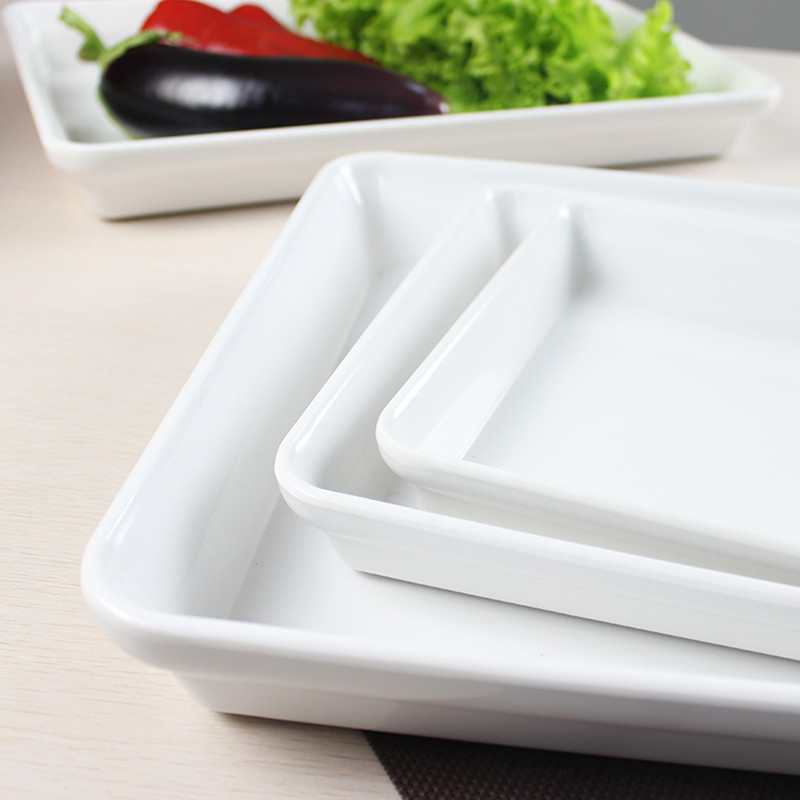 塑料盘子长方形食品级