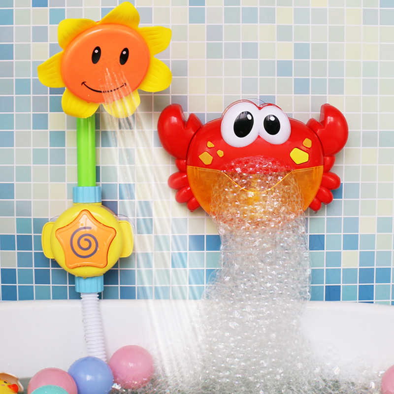 宝宝洗澡玩具婴儿戏水花洒男孩喷水