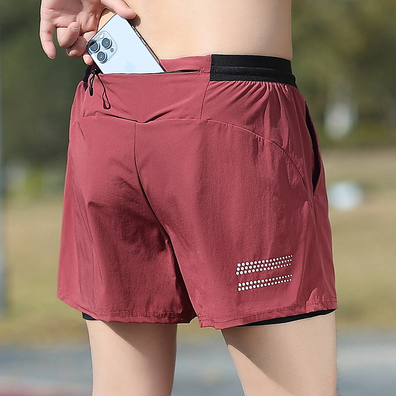 运动短裤男跑步专用内衬