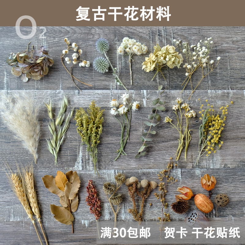 干花相框diy材料