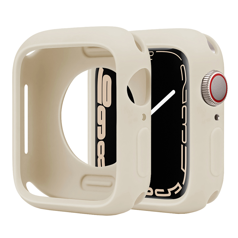 苹果手表s9保护套硅胶