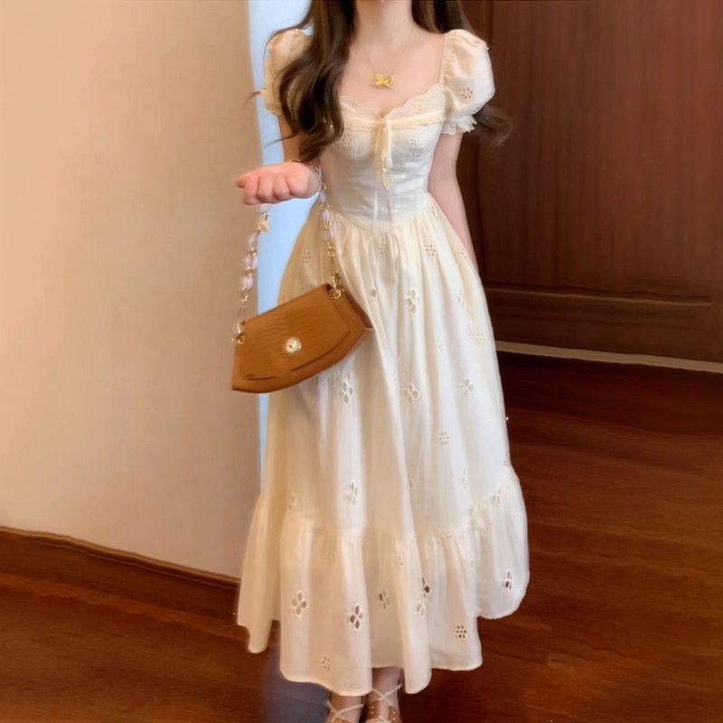 显瘦连衣裙子遮肚子