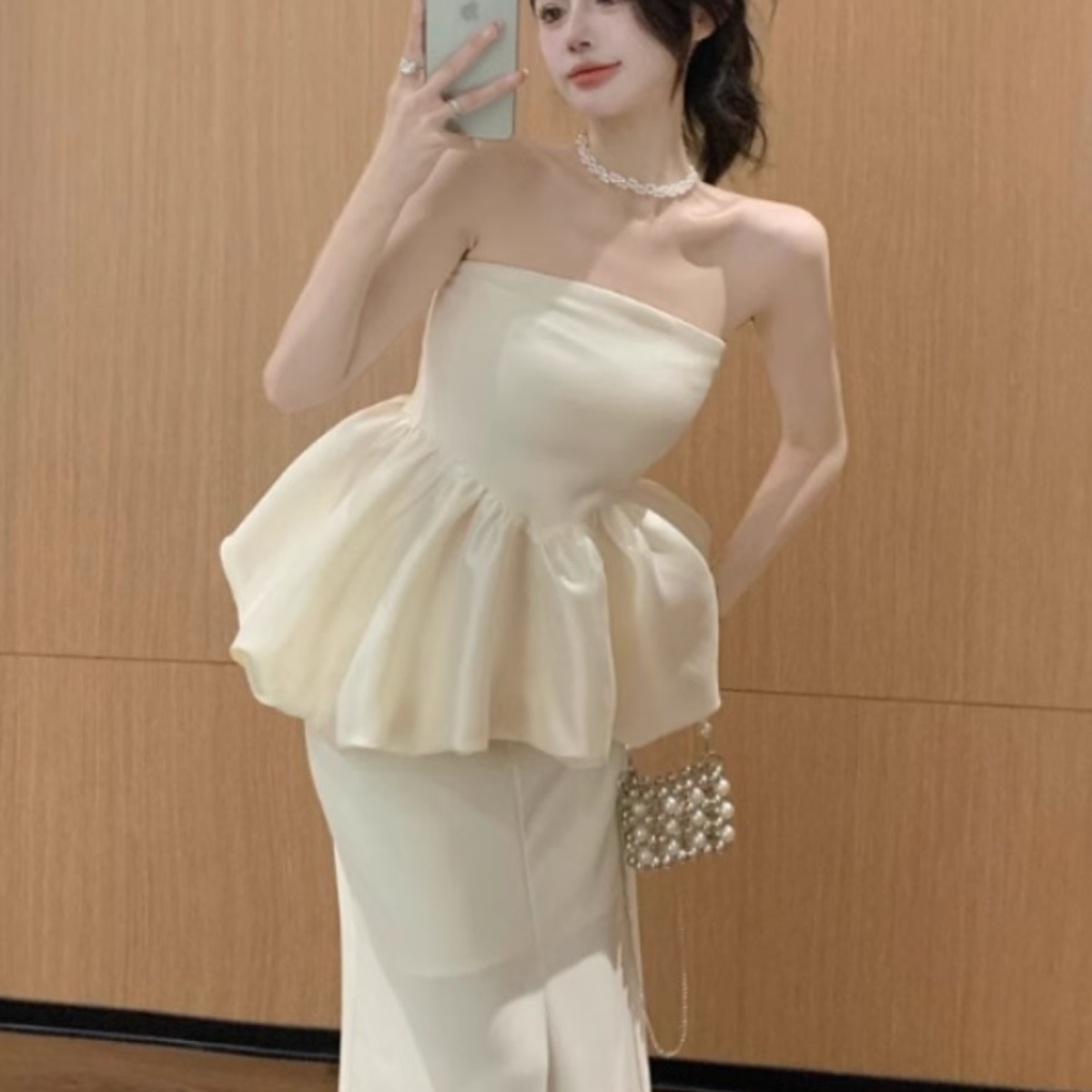 半身裙套装女夏鱼尾裙