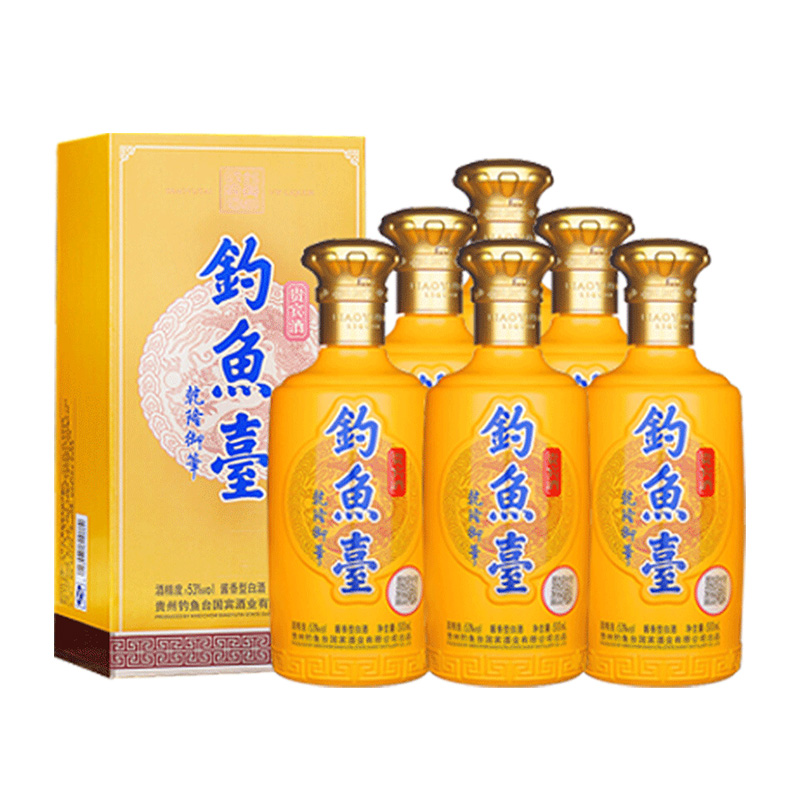 钓鱼台白酒 53度酱香型