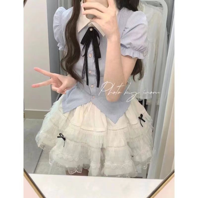 半身裙套装女夏季胖mm