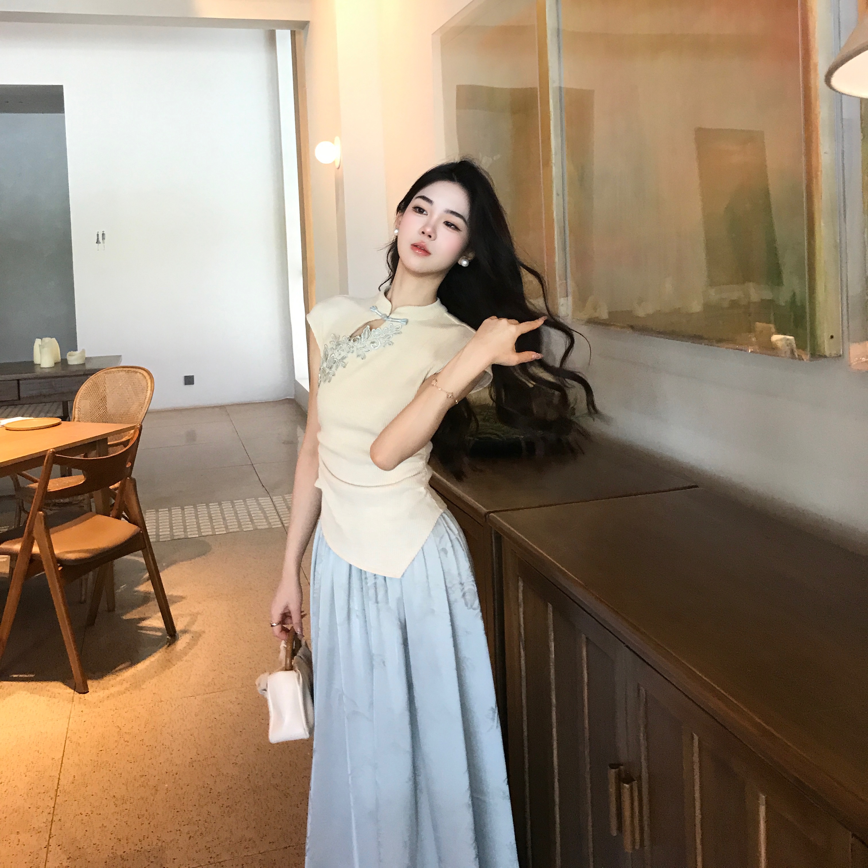 半身裙套装女夏宽松