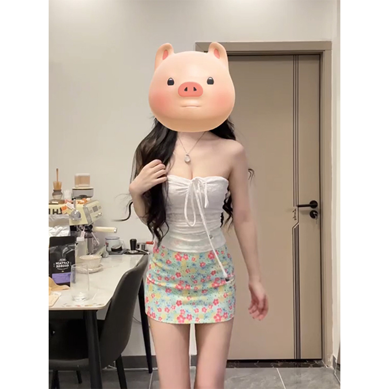 半身裙套装女夏季微胖