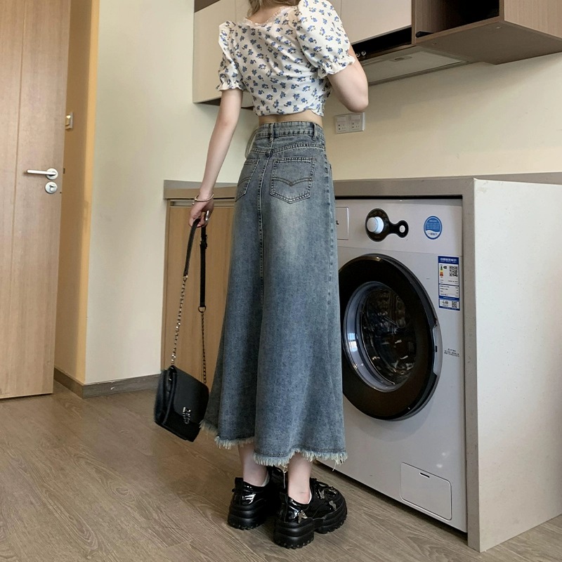 半身裙女夏季长款鱼尾
