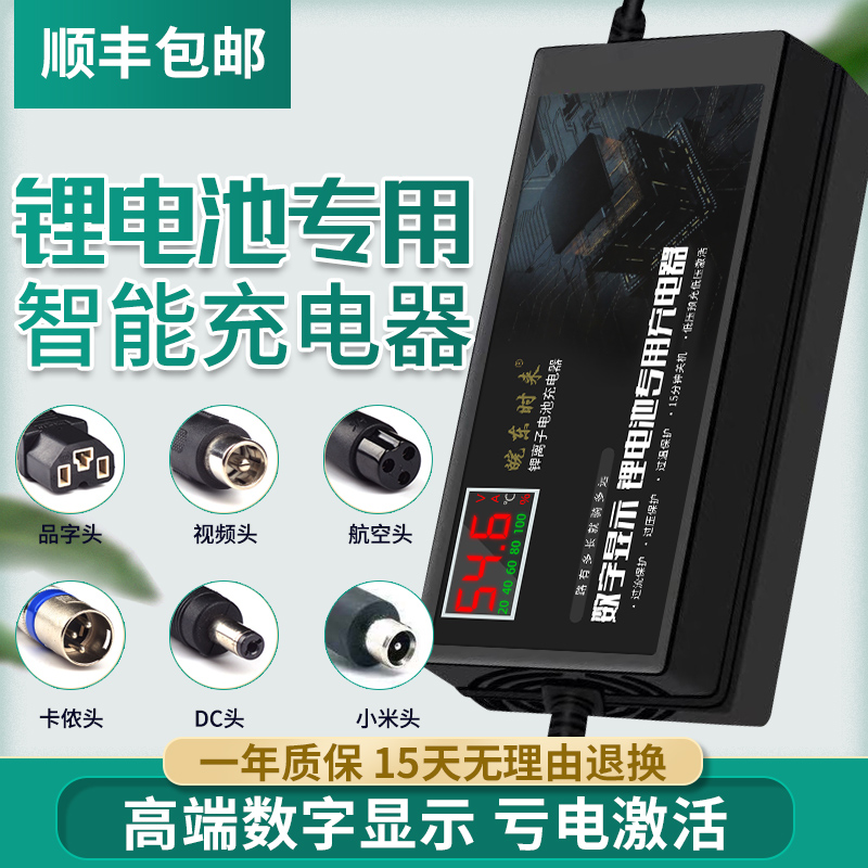 雅迪电动车充电器48v2a