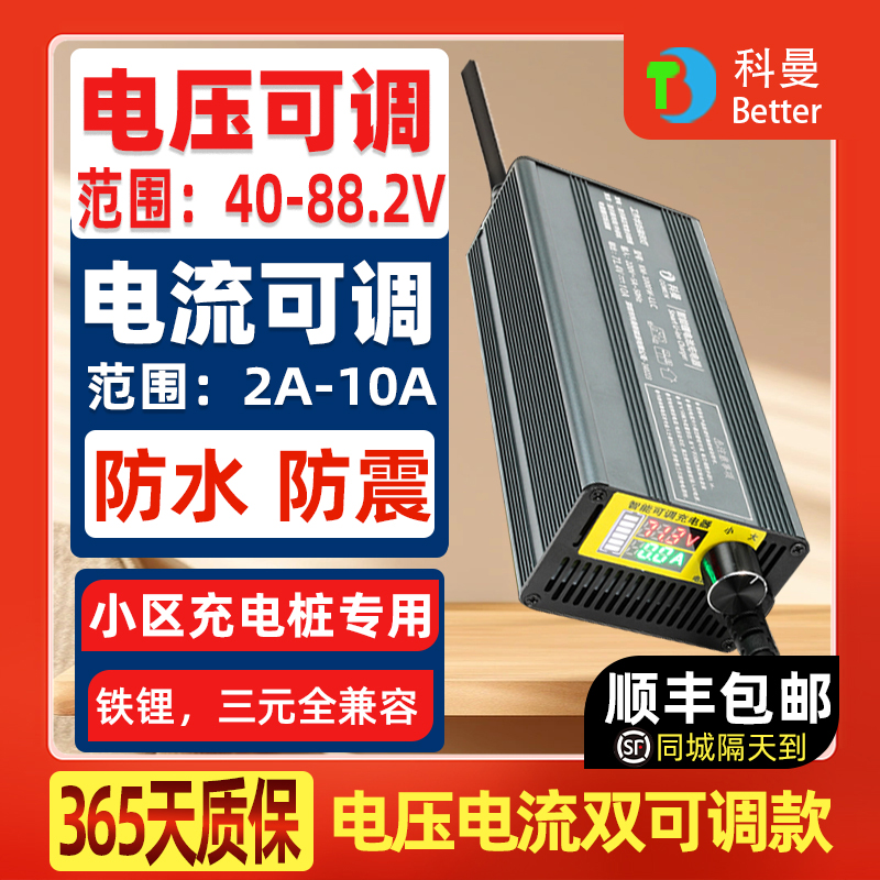 雅迪电动车充电器48v2a